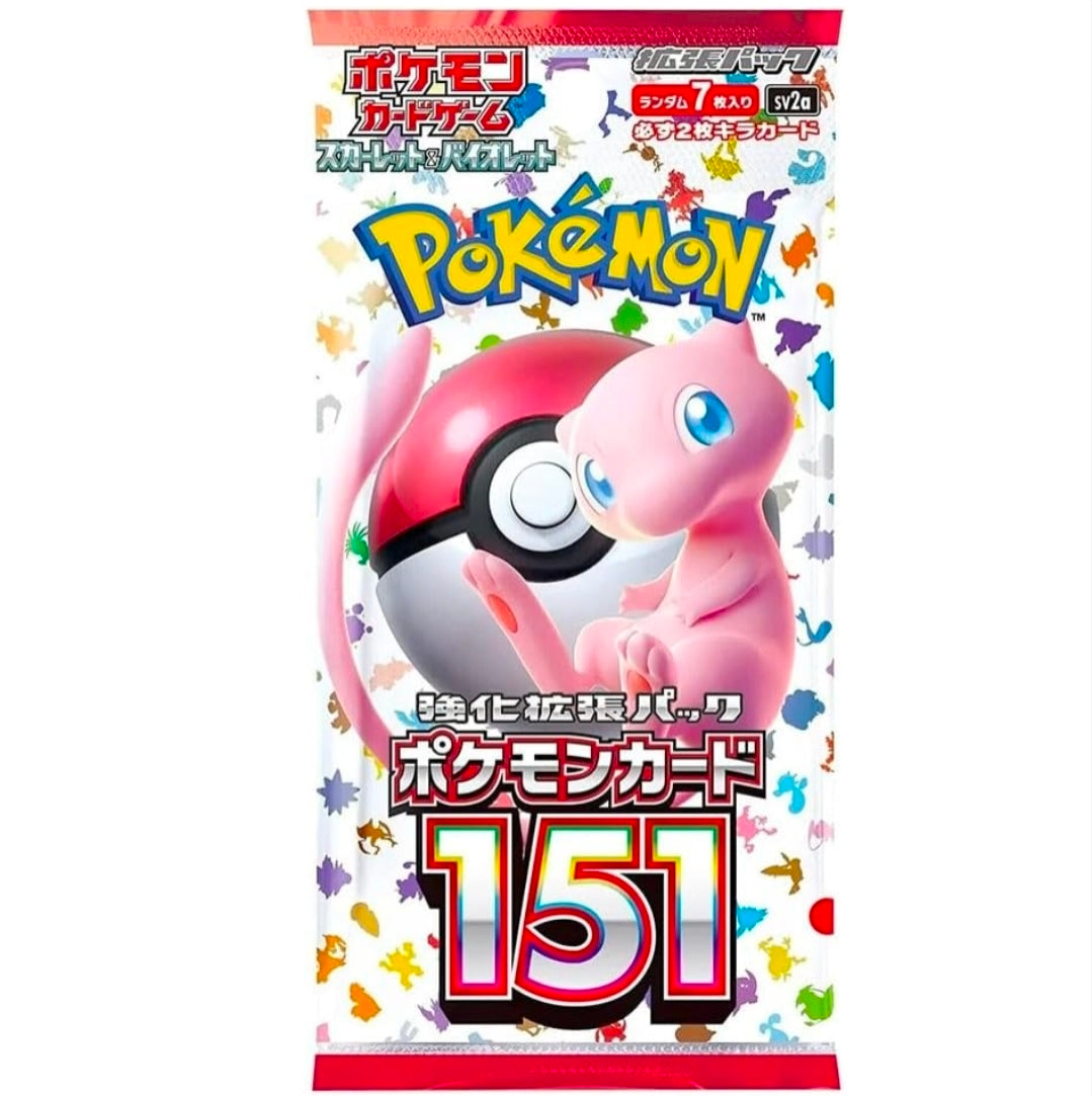 Pokémon Card 151 Booster Pack (Japansk)