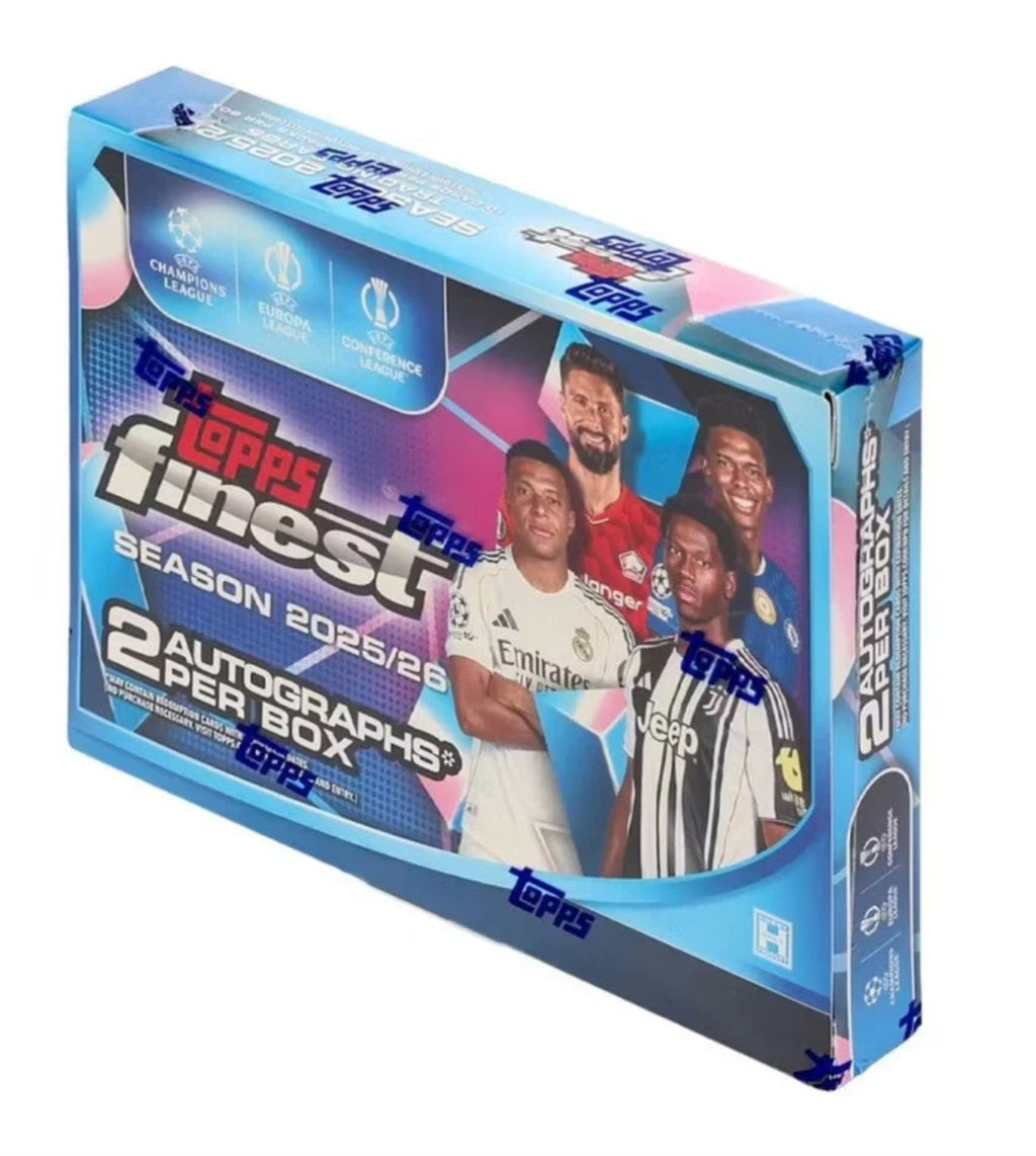 Topps Finest UEFA Club Competitions 2025/26 Hobby Box