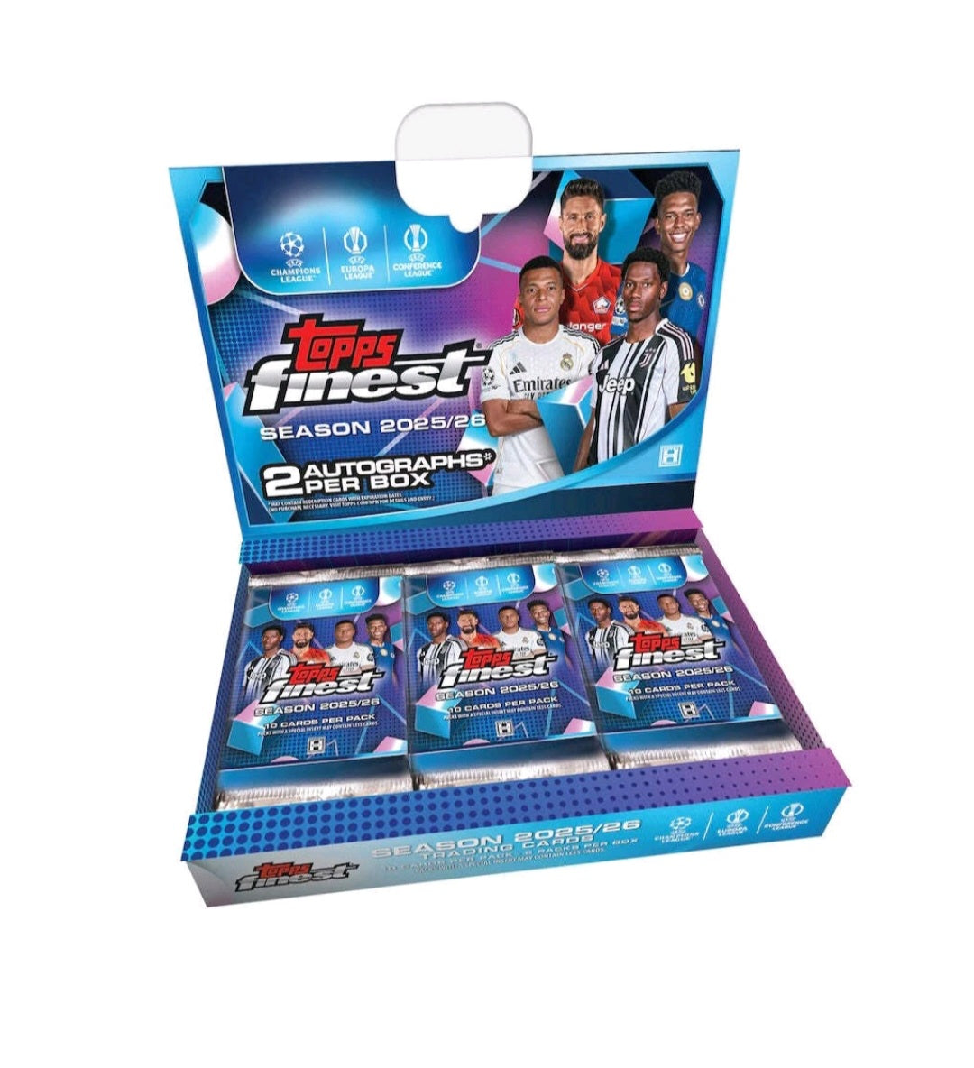Topps Finest UEFA Club Competitions 2025/26 Hobby Box